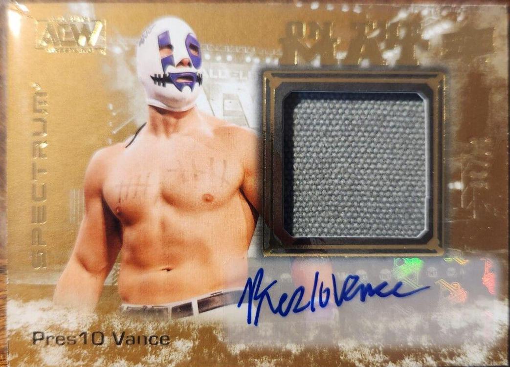 Pres10 Vance [Dark Autograph] #61