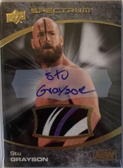 Stu Grayson [Autograph Memorabilia Dark] #53