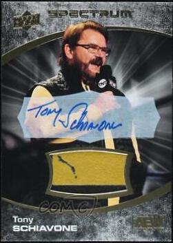 Tony Schiavone [Autograph Memorabilia Dark] #12