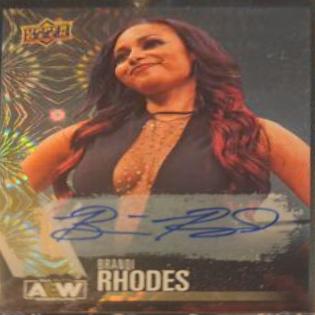 Brandi Rhodes [Pyro Autograph] #53
