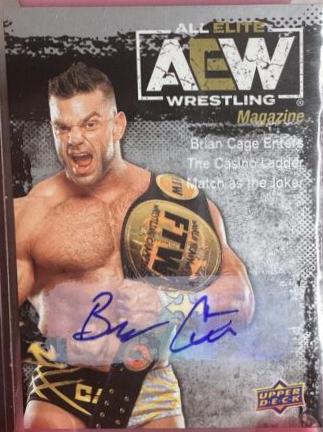 Brian Cage [Pyro Autograph] #82