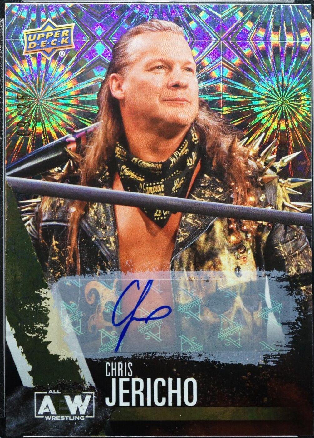 Chris Jericho [Pyro Autograph] #54