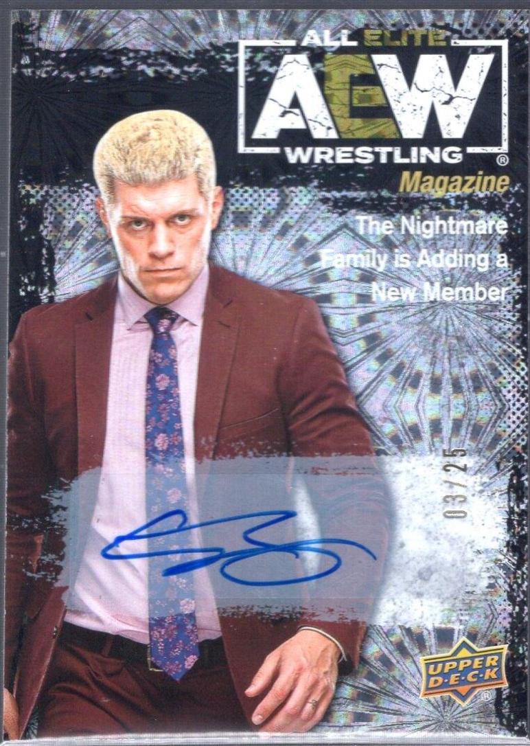 Cody Rhodes [Pyro Autograph] #85