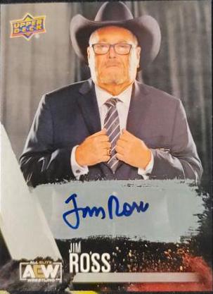 Jim Ross [Autograph] #74
