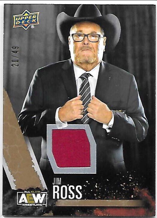 Jim Ross [Gold Memorabilia] #74