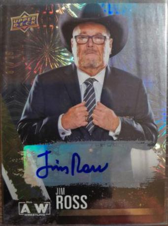 Jim Ross [Pyro Autograph] #74
