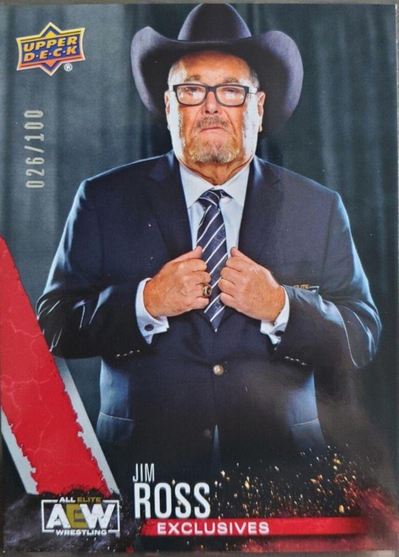Jim Ross [Red Memorabilia] #74