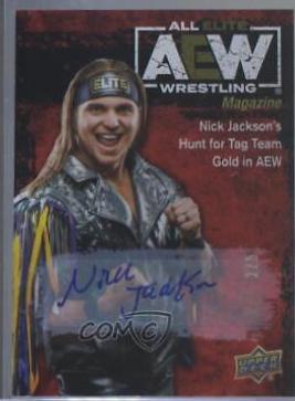 Nick Jackson [Dynamite Autograph] #96