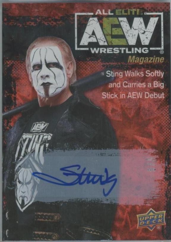Sting [Dynamite Autograph] #81