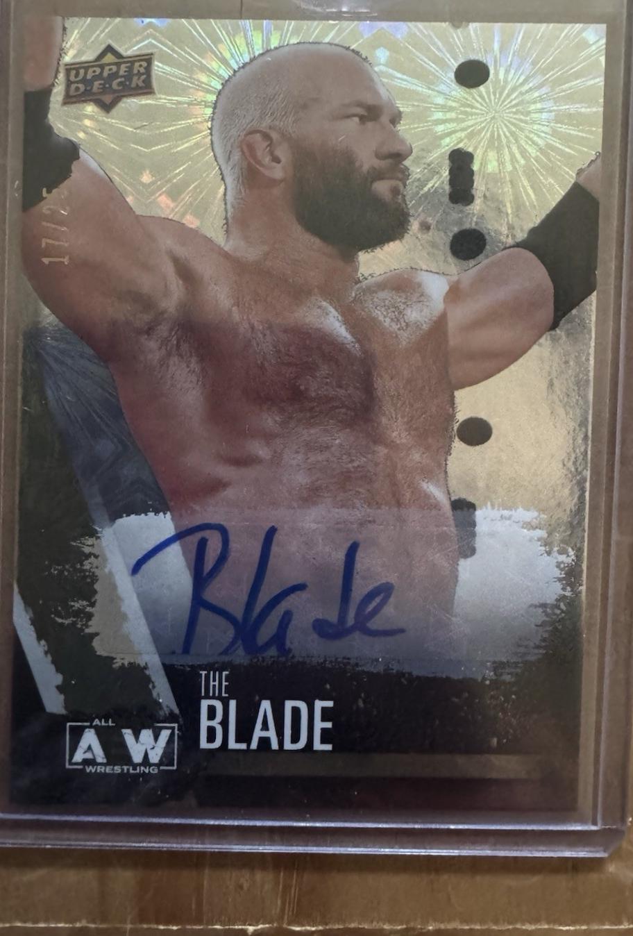 The Blade [Pyro Autograph] #17