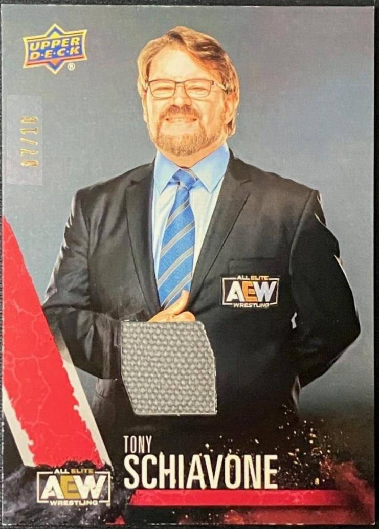 Tony Schiavone [Red Memorabilia] #79