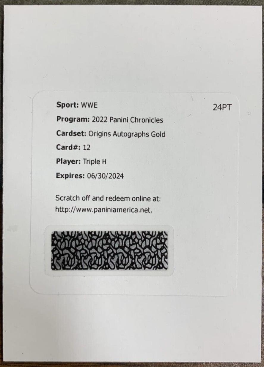 Triple H [Gold] #OA-HHH