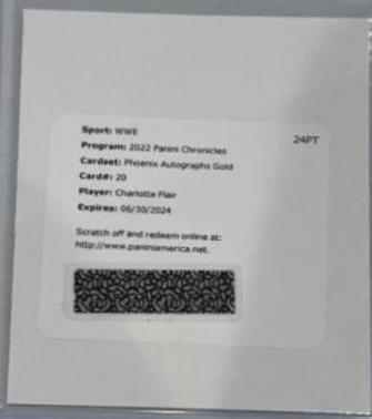 Charlotte Flair [Gold] #PA-CFL