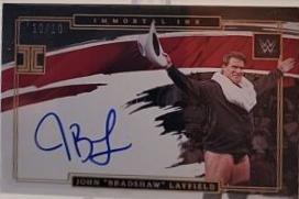 John 'Bradshaw' Layfield [Holo Gold] #IM-JBL