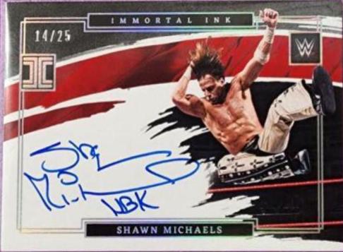 Shawn Michaels [Holo Silver] #IM-SML