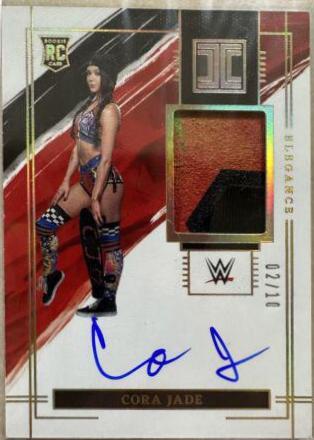 Cora Jade [Elegance Pach Autograph Holo Gold] #108