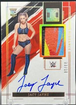 Jacy Jayne [Elegance Pach Autograph Holo Gold] #109