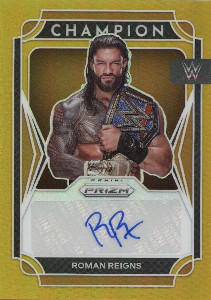 Roman Reigns [Gold Prizm] #CS-RRS