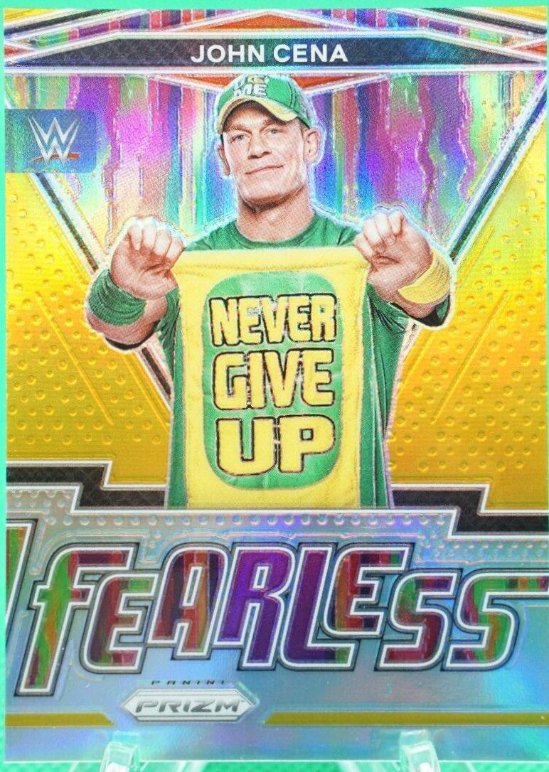 John Cena [Gold Prizm] #23