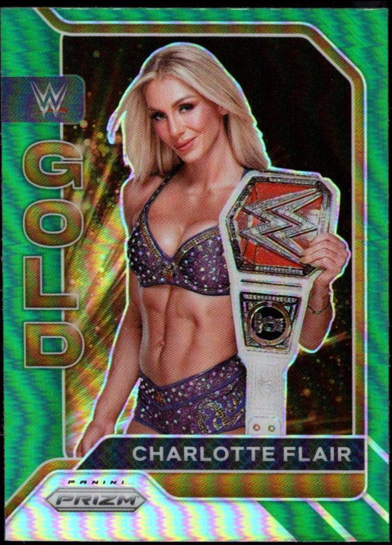Charlotte Flair [Gold Prizm] #18