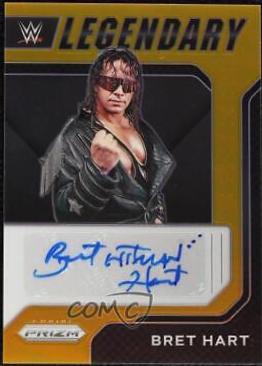 Bret Hart [Gold Prizm] #LS-BHT