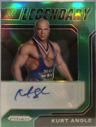 Kurt Angle [Green Prizm] #LS-KAN