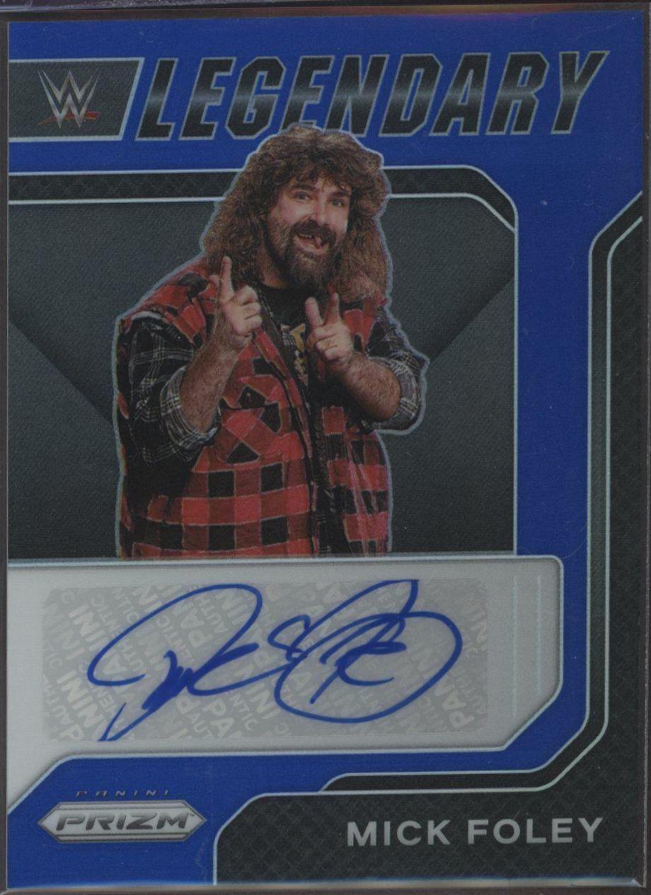 Mick Foley [Blue Prizm] #LS-MFL