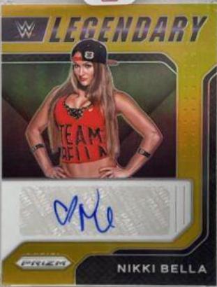 Nikki Bella [Gold Prizm] #LS-NBL