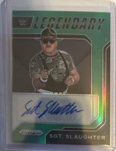Sgt. Slaughter [Green Prizm] #LS-SLT