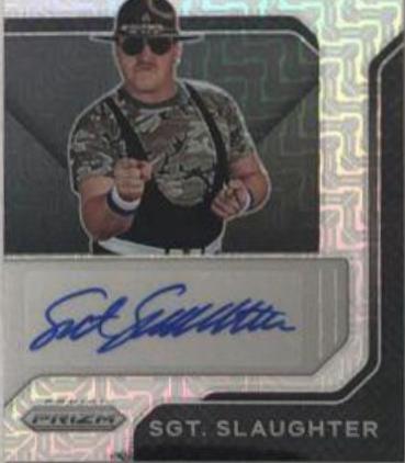 Sgt. Slaughter [Mojo Prizm] #LS-SLT