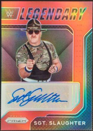 Sgt. Slaughter [Red Prizm] #LS-SLT
