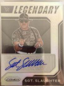 Sgt. Slaughter [Silver Prizm] #LS-SLT