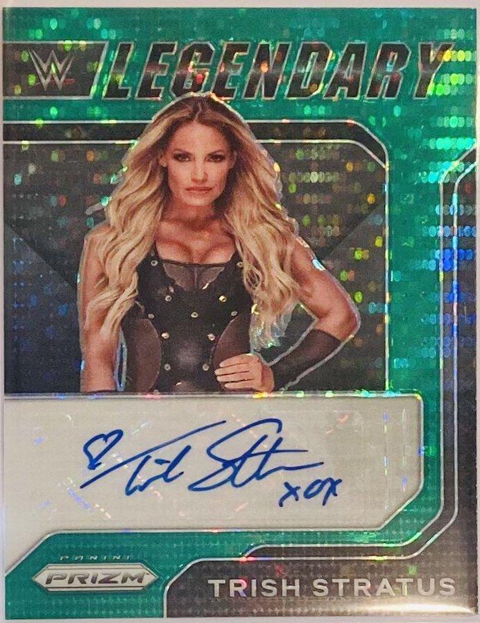 Trish Stratus [Green Pulsar Prizm] #LS-TST