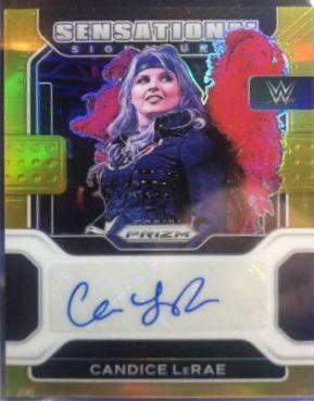 Candice LeRae [Gold Prizm] #SS-CLR