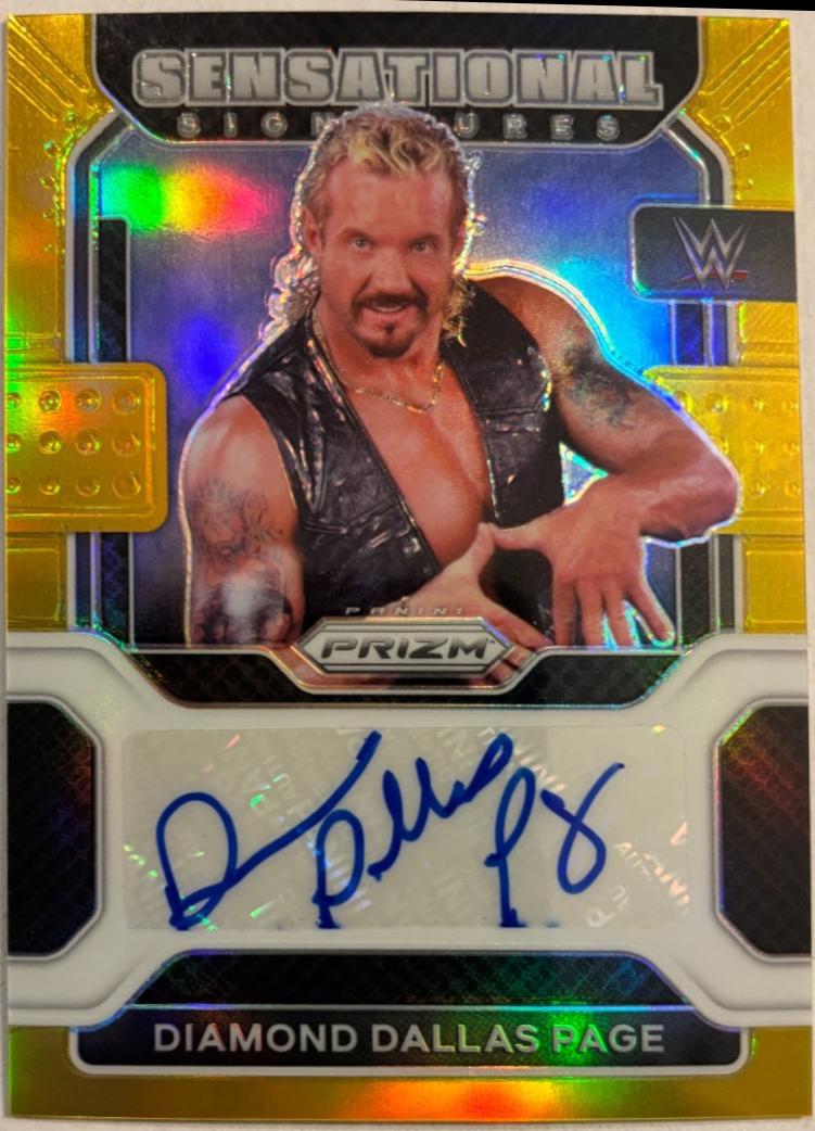 Diamond Dallas Page [Gold Prizm] #SS-DDP