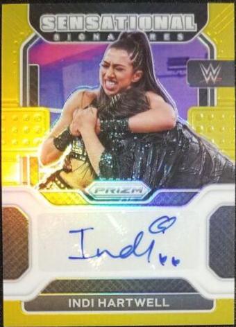 Indi Hartwell [Gold Prizm] #SS-IHW