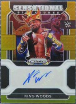 King Woods [Gold Prizm] #SS-XWD