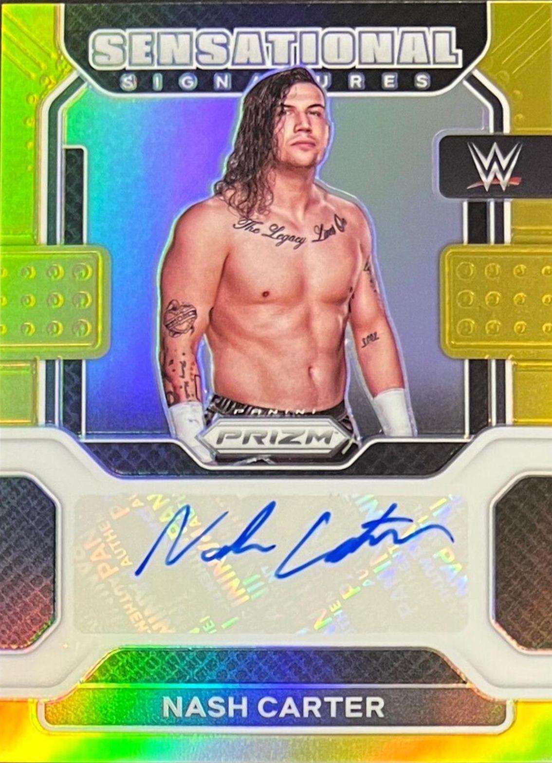 Nash Carter [Gold Prizm] #SS-NSH