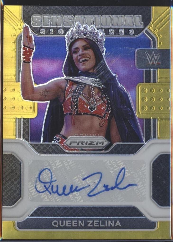 Queen Zelina [Gold Prizm] #SS-ZVG