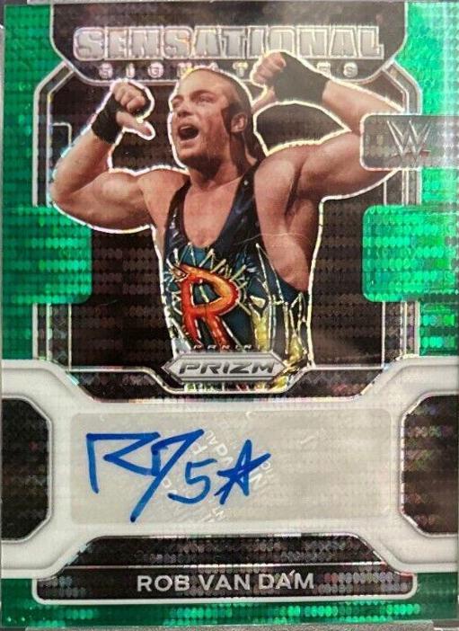 Rob Van Dam [Green Pulsar Prizm] #SS-RVD
