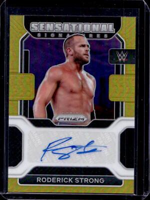 Roderick Strong [Gold Prizm] #SS-RST