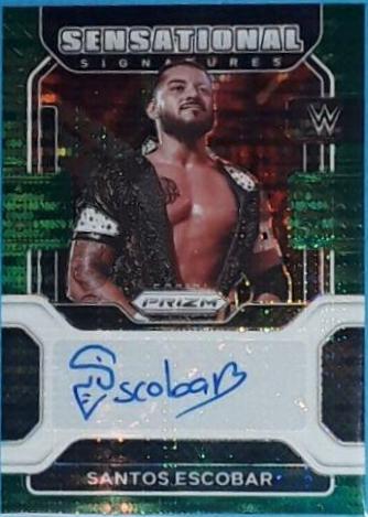 Santos Escobar [Green Pulsar Prizm] #SS-SES