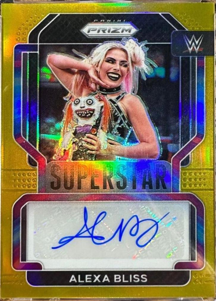 Alexa Bliss [Gold Prizm] #SA-ABL