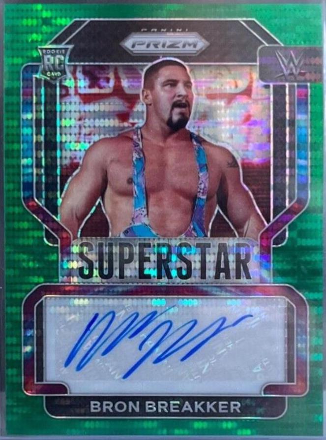 Bron Breakker [Green Pulsar Prizm] #SA-BBK