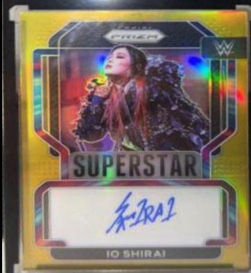 Io Shirai [Gold Prizm] #SA-ISH