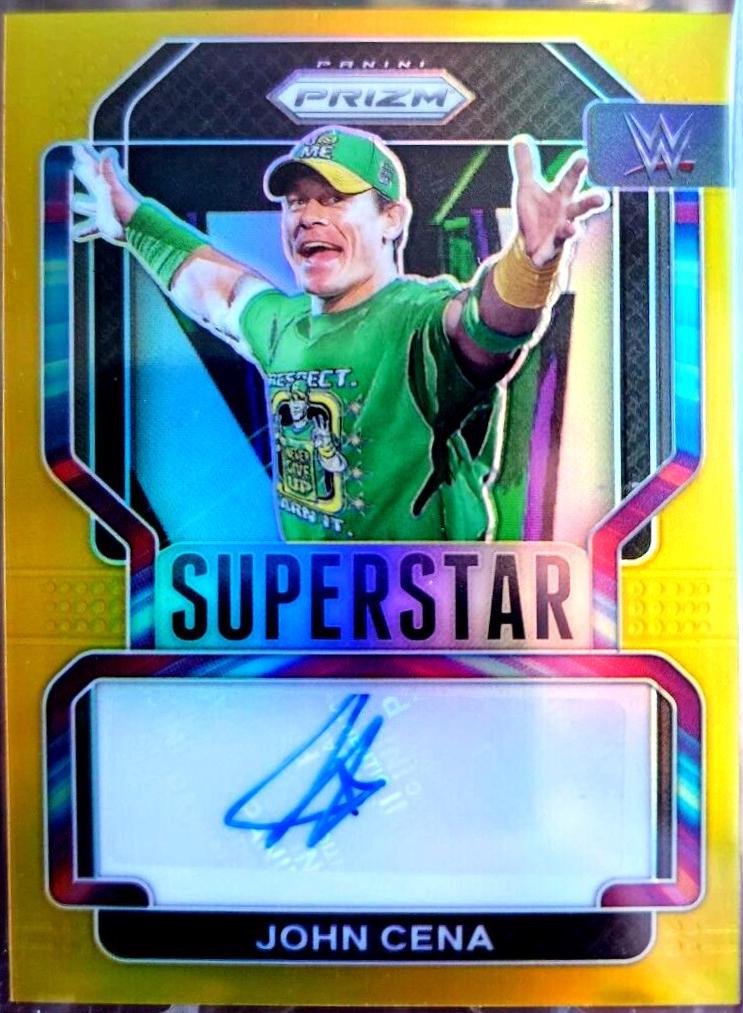 John Cena [Gold Prizm] #SA-JCN