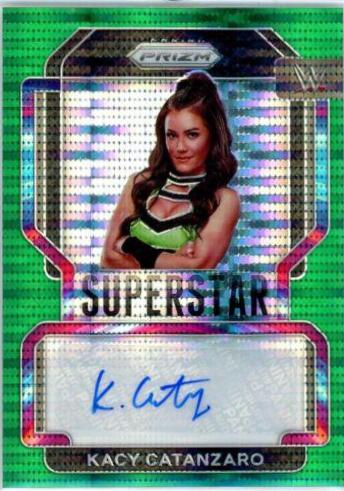 Kacy Catanzaro [Green Pulsar Prizm] #SA-KCZ
