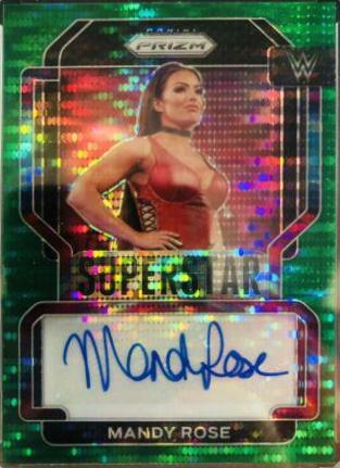 Mandy Rose [Green Pulsar Prizm] #SA-MRS