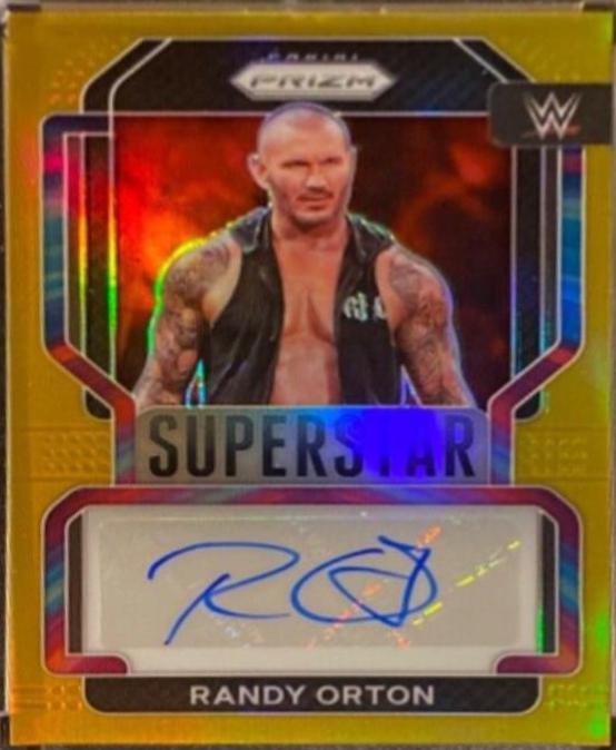 Randy Orton [Gold Prizm] #SA-ROR