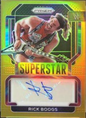 Rick Boogs [Gold Prizm] #SA-RKB